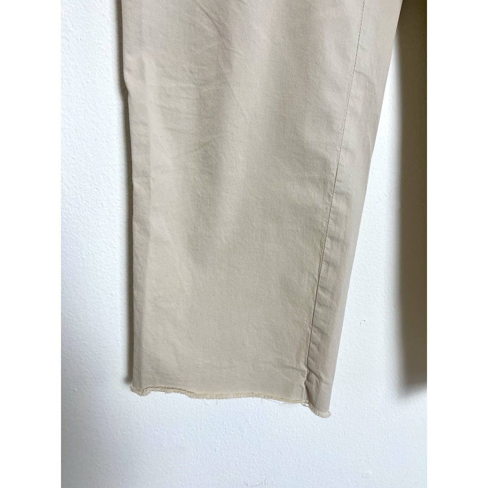 FRANK & EILEEN‎ Blackrock Utility Pants Khaki Italian Fabric Size 10 - Picture 6 of 16